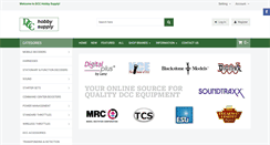 Desktop Screenshot of dcchobbysupply.com